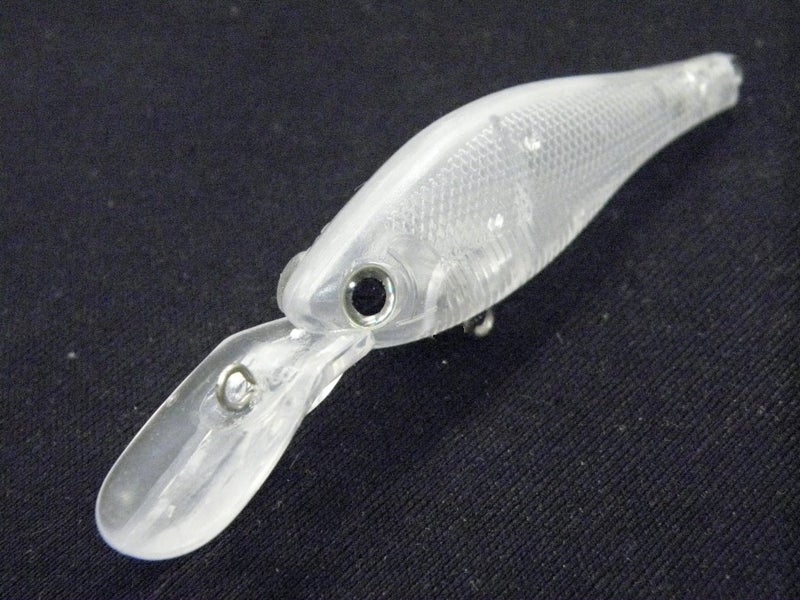 wLure 10 Blank Unpainted Minnow Jerkbait Medium Slow Floating Tight Wobble Fishing Lures with Free Eyes UPM515 - Image 3